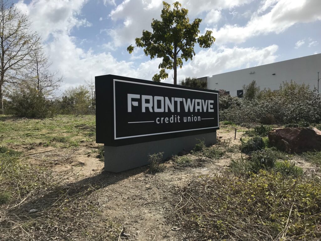 Frontwave HQ Monument Sign
