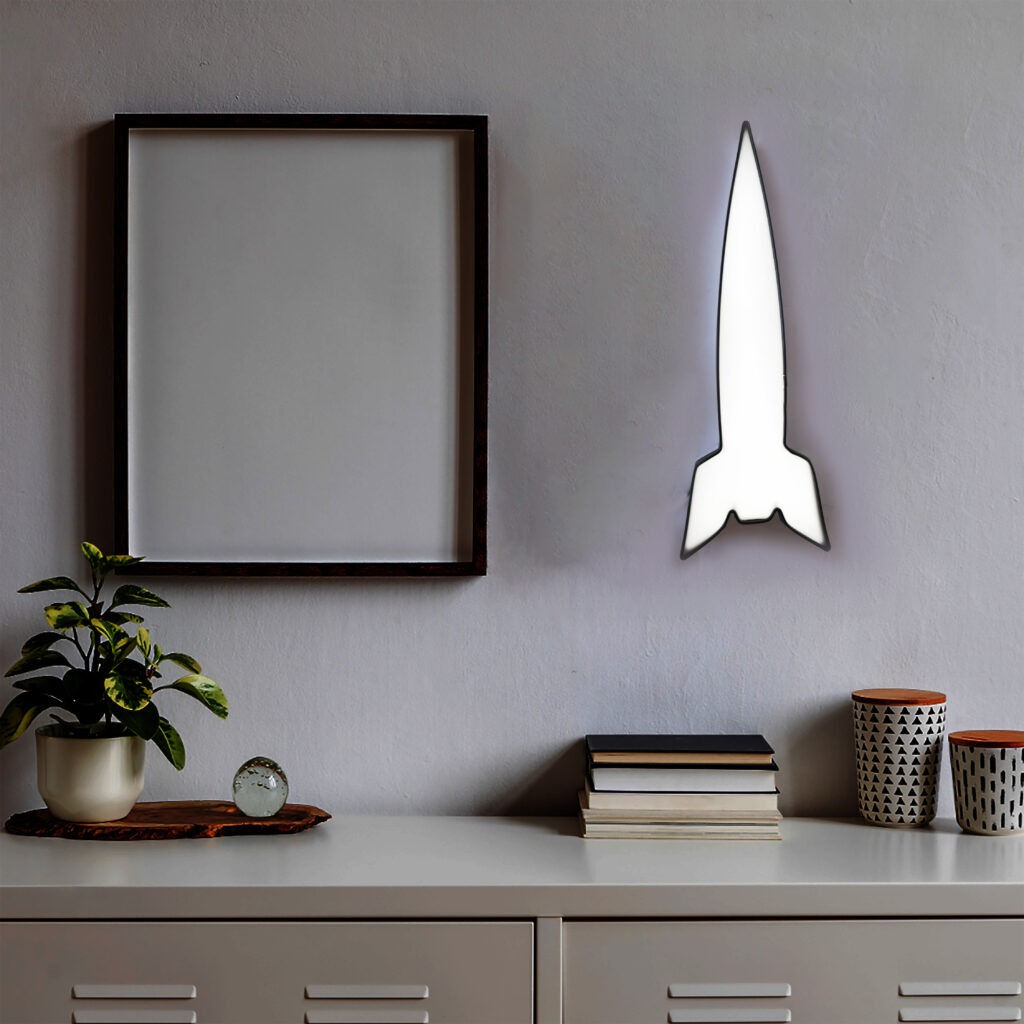 Cool Wall Decor Rocket